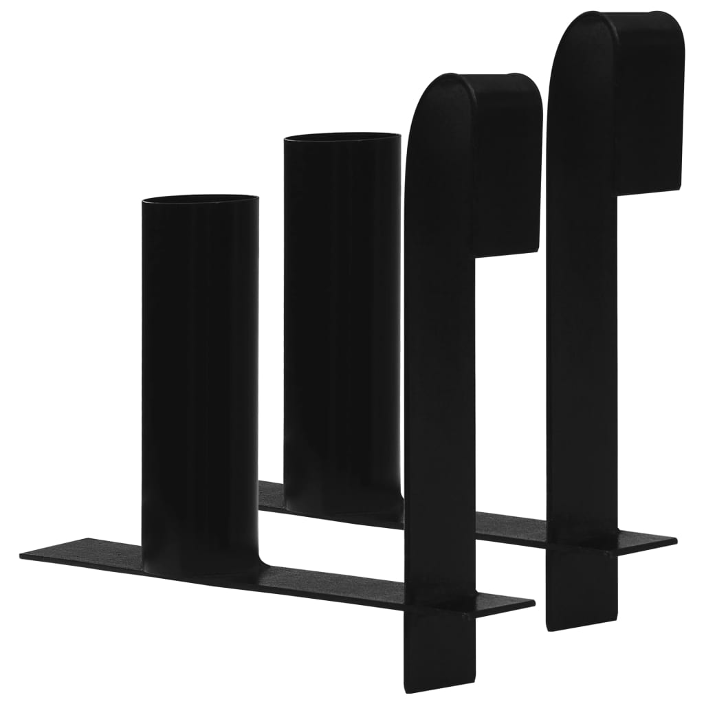 vidaXL Dispenser for Privacy Fence Strips 2 pcs Steel
