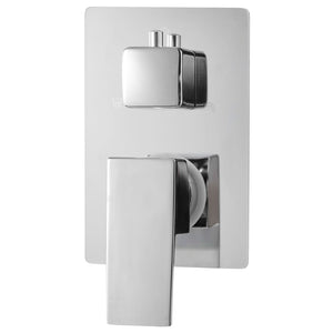 vidaXL Shower System Stainless Steel 201 Silver