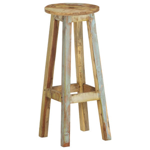 vidaXL Bar Stools 2 pcs Solid Reclaimed Wood