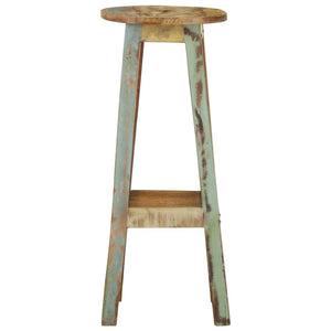 vidaXL Bar Stools 2 pcs Solid Reclaimed Wood