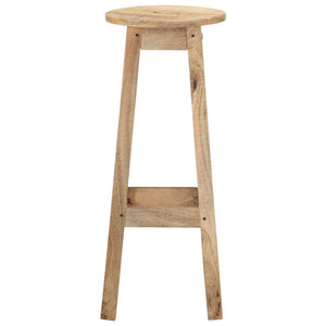 vidaXL Bar Stools 2 pcs Solid Mango Wood