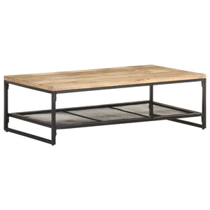 vidaXL Coffee Table 110x60x35 cm Solid Mango Wood