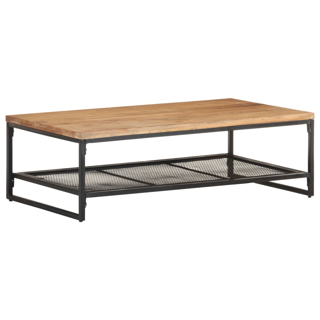 vidaXL Coffee Table 110x60x35 cm Solid Acacia Wood