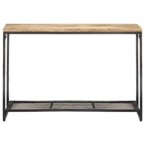 vidaXL Console Table 110x35x75 cm Solid Mango Wood