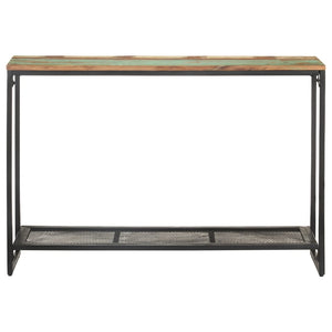 vidaXL Console Table 110x35x75 cm Solid Reclaimed Wood