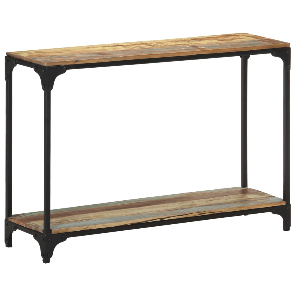 vidaXL Console Table 110x30x75 cm Solid Reclaimed Wood