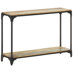 vidaXL Console Table 110x30x75 cm Solid Reclaimed Wood