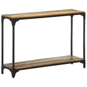 vidaXL Console Table 110x30x75 cm Solid Reclaimed Wood