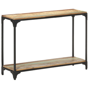 vidaXL Console Table 110x30x75 cm Solid Reclaimed Wood