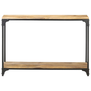 vidaXL Console Table 110x30x75 cm Solid Mango Wood