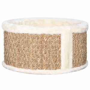 vidaXL Round Cat Basket 36 cm Seagrass