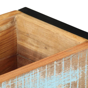 vidaXL Planter 60x20x68 cm Solid Reclaimed Wood