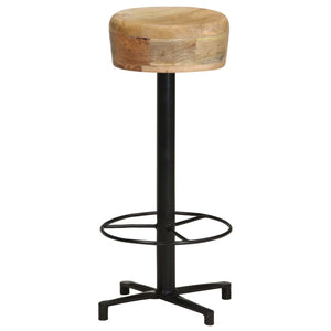 vidaXL Bar Stools 2 pcs 76 cm Solid Mango Wood