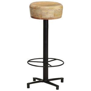 vidaXL Bar Stools 2 pcs 76 cm Solid Mango Wood