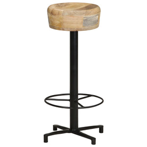 vidaXL Bar Stools 2 pcs 76 cm Solid Mango Wood