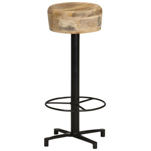 vidaXL Bar Stools 2 pcs 76 cm Solid Mango Wood