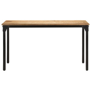 vidaXL Dining Table 140x70x76 cm Rough Mango Wood