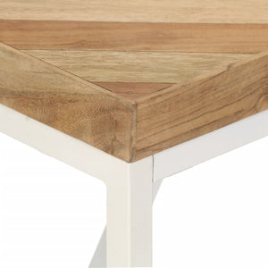 vidaXL Dining Table 120x60x76 cm Solid Acacia and Mango Wood