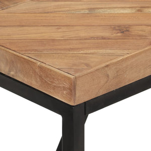 vidaXL Dining Table 160x70x76 cm Solid Acacia and Mango Wood