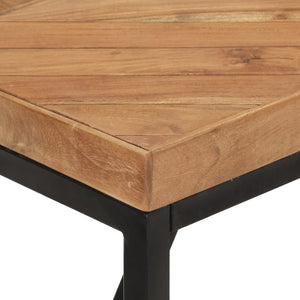 vidaXL Dining Table 180x90x76 cm Solid Acacia and Mango Wood