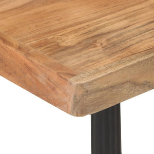 vidaXL Bistro Table 60x60x76 cm Solid Acacia Wood