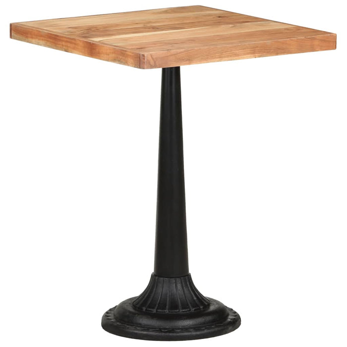 vidaXL Bistro Table 60x60x76 cm Solid Acacia Wood