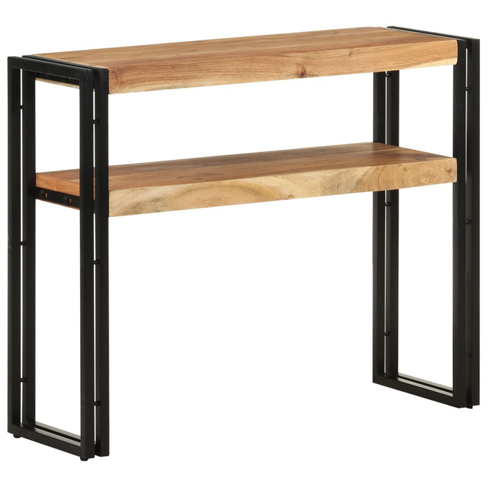 vidaXL Console Table 90x30x75 cm Solid Acacia Wood