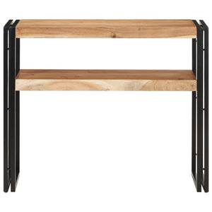 vidaXL Console Table 90x30x75 cm Solid Acacia Wood