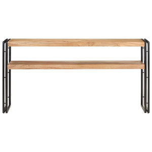 vidaXL Console Table 150x30x75 cm Solid Acacia Wood