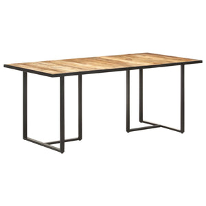 vidaXL Dining Table 180 cm Rough Mango Wood