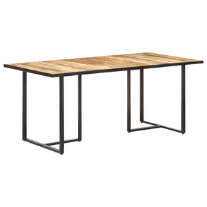 vidaXL Dining Table 180 cm Rough Mango Wood