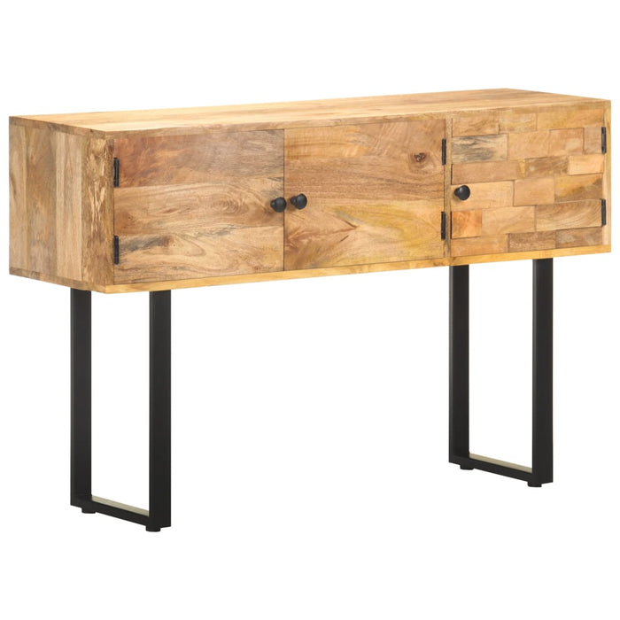 vidaXL Sideboard 116x35x75 cm Solid Mango Wood