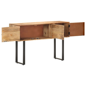 vidaXL Sideboard 116x35x75 cm Solid Mango Wood