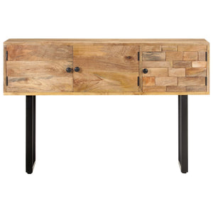 vidaXL Sideboard 116x35x75 cm Solid Mango Wood