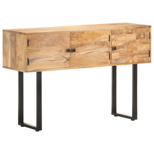 vidaXL Sideboard 116x35x75 cm Solid Mango Wood