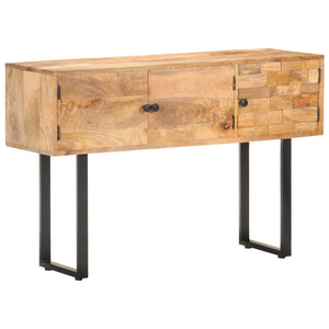 vidaXL Sideboard 116x35x75 cm Solid Mango Wood