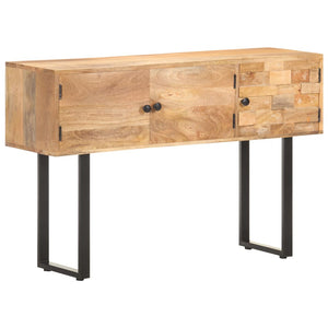 vidaXL Sideboard 116x35x75 cm Solid Mango Wood