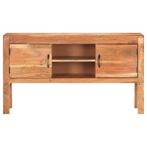 vidaXL Sideboard 116x30x66 cm Solid Acacia Wood