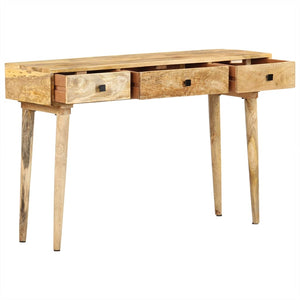 vidaXL Console Table 115x35x76 cm Solid Mango Wood