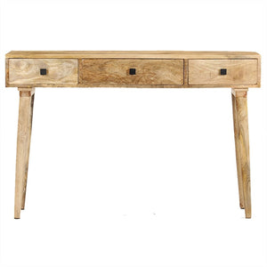 vidaXL Console Table 115x35x76 cm Solid Mango Wood