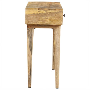 vidaXL Console Table 115x35x76 cm Solid Mango Wood