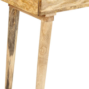 vidaXL Console Table 115x35x76 cm Solid Mango Wood