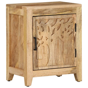 vidaXL Bedside Cabinet 40x30x50 cm Solid Mango Wood