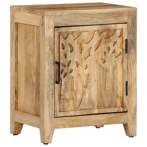 vidaXL Bedside Cabinet 40x30x50 cm Solid Mango Wood