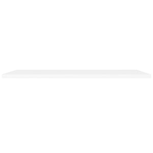 vidaXL Floating Wall Shelves 4 pcs White 120x23.5x3.8 cm MDF