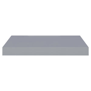 vidaXL Floating Wall Shelf Grey 40x23x3.8 cm MDF