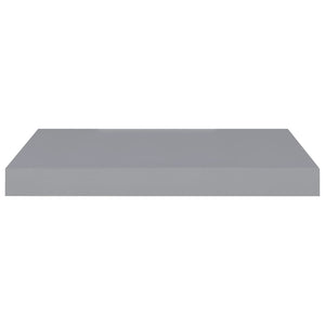 vidaXL Floating Wall Shelves 2 pcs Grey 50x23x3.8 cm MDF