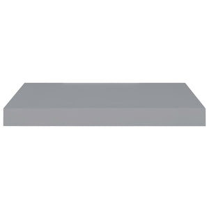 vidaXL Floating Wall Shelves 4 pcs Grey 50x23x3.8 cm MDF