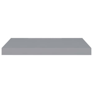 vidaXL Floating Wall Shelves 4 pcs Grey 60x23.5x3.8 cm MDF