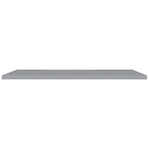 vidaXL Floating Wall Shelf Grey 120x23.5x3.8 cm MDF